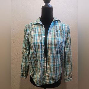 Cinch Boys Size 12 Button Up Shirt
